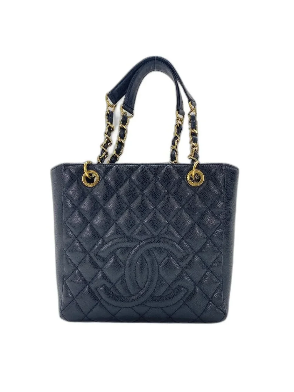 Chanel Handbag Quilted Petite Shopping Tote PST